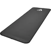 Adidas Trainingsmatte, 10 mm, Schwarz