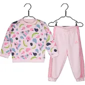 Adidas Kinder Sportanzug Essentials Allover Print Kids