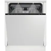 Beko BDIN38645D, Voll integriert, Standardgröße (60 cm), Weiß, LED, Zusammenklappbar, Zusammenklappbar