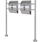 vidaXL Mathys Double mailbox