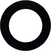 Karella 4 teiliger Dartboard Surround EVA, Auffangring für alle Dartscheiben, schwarz, Dart Umrandung, Catchring, Backboard für Steeldart, Wandschutz, rundes Auffangfeld für Dartpfeile