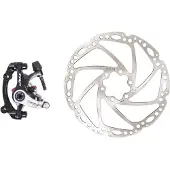 TRP mechanische Scheibenbremsanlage Spyre hinter schwarz / silber
