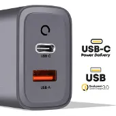 Tactical Microgrid Gan 45w Usb-a-und Usb-c-wandladegerät