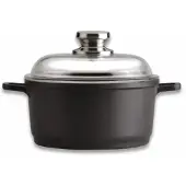 Berghoff 2307219, 6,8 l, Schwarz, Aluminium, Schwarz, Aluminium, Glas