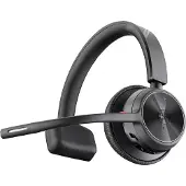 HP Poly Voyager 4310 USB-A Headset +BT700 Dongle, für Microsoft Teams , Kabellos, Büro/Callcenter, 122 g, Kopfhörer, Schwarz