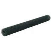 vidaXL Drahtzaun Stahl mit PVC-Beschichtung 25x1,5 m Grün