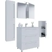 Hioshop Spiegelschrank Schubo