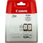 Canon PG-545 / CL-546 - Schwarz + 3 Farben - Druckerpatrone - Multipack