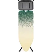 Brabantia 242106, Bügelbrett in Originalgröße, Dampfbügeleisen, Beige, Grün, 1240 x 450 mm, 75 cm, 98 cm