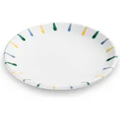 Gmundner Keramik Buntgeflammt, Dessertteller Cup (Ø 20cm)