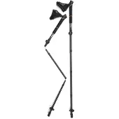 Silva Running poles carbon adjust 100-120cm, Trekkingstöcke, Schwarz