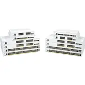Cisco CBS350, Managed, L3, 5G Ethernet (100/1000/5000), Power over Ethernet (PoE), Rack-Einbau, 1U