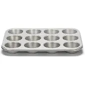 Patisse Muffin-Form 35 x 27 cm Stahl silber