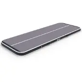 12Springs Airtrack 12spring 400x150x15 cm Komfort Schwarz/Grau