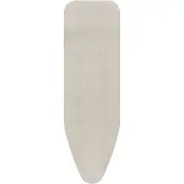 Brabantia 236167, Bügelbrettabdeckung, Baumwolle, Grau, Handwäsche, 380 x 1240 mm, 380 mm