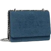 Replay Umhängetasche Schultertasche Crossbody Bag Blue Denim blau