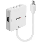 Lindy Adapter Mini-DisplayPort an HDMI 4K30/DVI/VGA