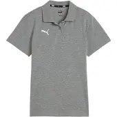 Puma Teamgoal Polo Damen - Hellgrau Meliert