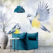 Artgeist Fototapete – Aquarellbrüste – erste Variante