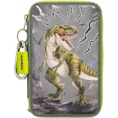 Dino World TOP MODEL 11758 Dino World Reflector Federmäppchen 3-teilig ausgestattet