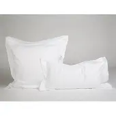 Yumeko Kissenbezug Baumwollsatin 80x80 Weiß - Eco, Bio & Fairtrade
