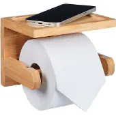 Relaxdays Toilettenpapierhalter