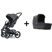 Mutsy Nio Kombikinderwagen, North Grey