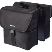 Basil Doppelpacktasche Go Double MIK 32 Liter Fahrradtasche Gepäckträger Schwarz