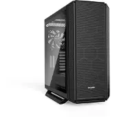 Be quiet! Silent Base 802 Window Black, Midi Tower, PC, Schwarz, ATX, EATX, micro ATX, Mini-ITX, Acrylnitril-Butadien-Styrol (ABS), Stahl, Gaming