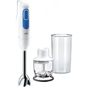 Braun MQ 3020, Tischplatten-Mixer, 0,35 l, 700 W, Blau, Weiß