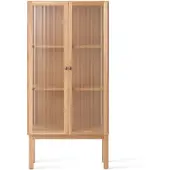 Audo Copenhagen - Curiosity Vitrine H 143 cm, Eiche natur