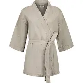 Yumeko Kimono Gewaschenes Leinen L Naturell - Eco, Bio & Fairtrade
