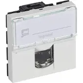 Legrand 076576, RJ-45, 2 Modul(e), STP, 6a, Weiß, 493 g