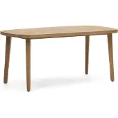 Natur24 Tisch Maset 170 x 90 x 77 cm Eukalyptus Tisch Esstisch Garten Terrasse Neu