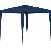 The Living Store Partyzelt 2,5x2,5 m Blau