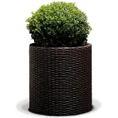 Keter Puku pods Large Cylinder Planter bruns 29197837590