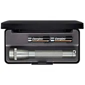 Maglite Taschenlampe Mini 2AA Aluminium Grau