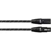 Ginza.se 00107694, XLR, Männlich, XLR, Weiblich, 0,5 m, Schwarz