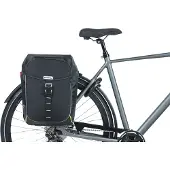 Basil Miles MIK, Hinten, Fahrradtasche, Polyester, Schwarz, 34 l, 10 kg