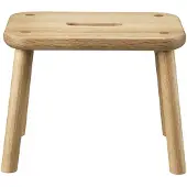 FDB Møbler - J181 Sønderup Hocker, Holz natur