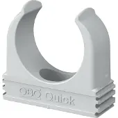Obo Bettermann OBO 2149022 Quick-Schelle M32 Polypropylen lichtgrau RAL 7035 2955 M32 - 50 Stück