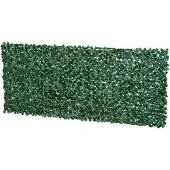 Aosom Künstliche Hecke Sichtschutzhecke Pflanzen Hecke Wanddekoration
