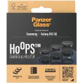PanzerGlass Hoops Optic Rings Kameraschutz für das Samsung Galaxy A55 - Schwarz