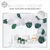 Globos Nordic Ballonbogen-Set Weiss