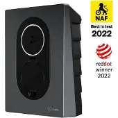 Zaptec Go, Schwarz, Wand, Typ 2, IK08, IP54, I