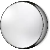 Design By Us Wandleuchte Endless, chrom, IP54, Spiegelglas dimmbar, chrom / silber, Aluminium, Modern, Deckenlampe
