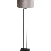 Steinhauer Stehlampe Stang, schwarz, für Wohn- / Esszimmer, Metall, Modern, Stehlampe