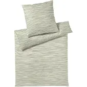 JOOP! Mako-Satin-Bettwäsche-Garnitur Vivid Farbe Lime Größe 155x220+80x80 AL