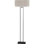 Steinhauer Stehlampe Stang, schwarz, für Wohn- / Esszimmer, Metall, Modern, Stehlampe