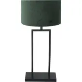 Steinhauer Tischleuchte 55cm Stang mit grüner Kapuze